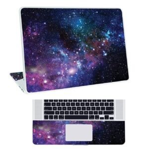 Space D6 Top+Wrist Pad Vinyl Laptop Skin/Sticker/Cover for 15 to 15.6 Inches Laptops Laminated-Removable-HD Quality Compatible for Hp-Dell-Sony-Lenovo-Asus etc.(15x10 Inches)