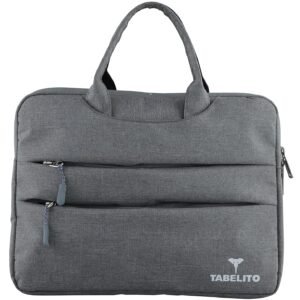 Tabelito® Basic Laptop Sleeve bag case cover Office Bag Laptop Bag 15.6 inch(39.6cm) Laptop Apple/Lenovo/Asus/Hp/MacBook/Thinkpad/Ideapad (Grey)