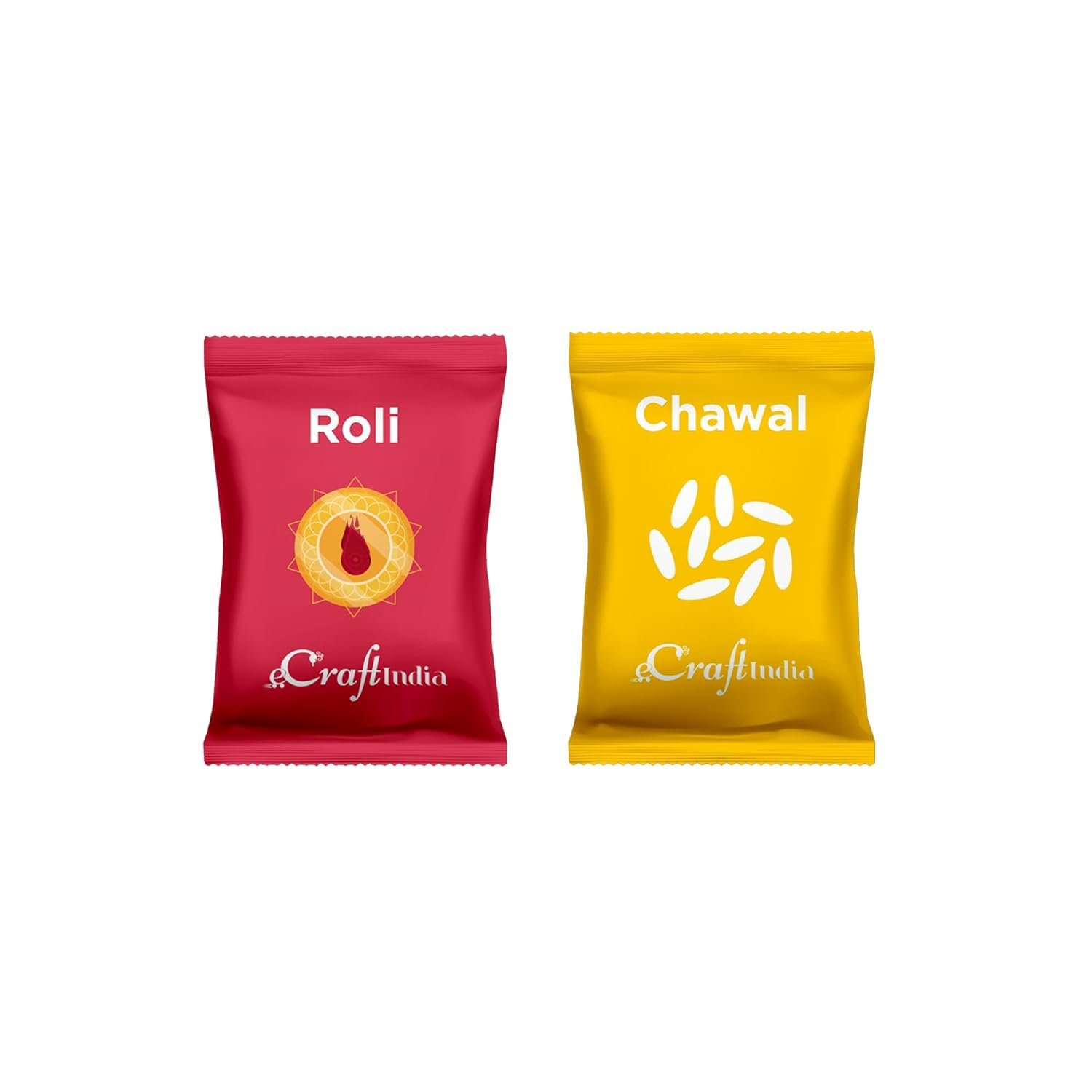 eCraftIndia Designer Peacock Rakhi with Best Bro Ever Fridge Magnet and Roli Chawal Pack - Rakhis for Brother, Bhabhi, Kids - Image 8