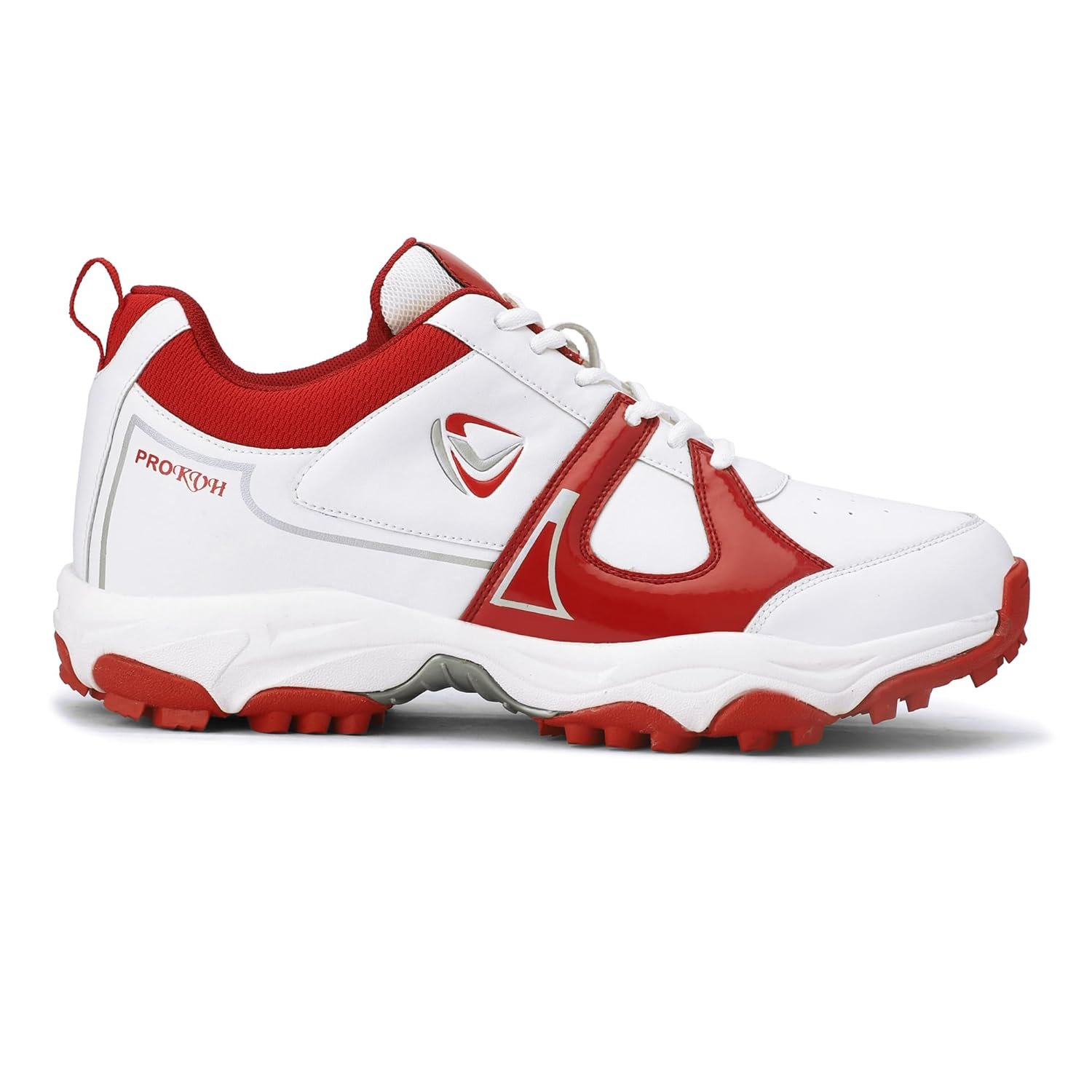 PRO KVH Men’s Cricket Shoes | Boys’ Lightweight Sports Shoes for Cricket | Comfortable Ergonomic Fit Cricket Shoes for Practice & Matche - Image 4