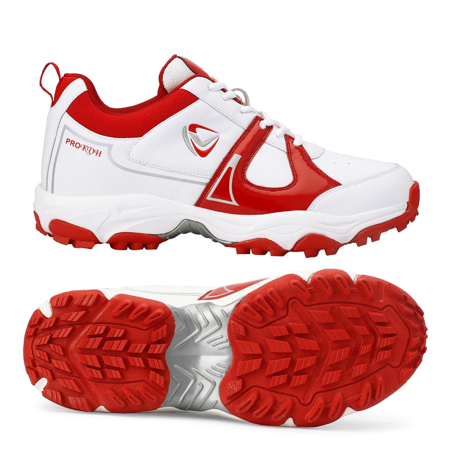 PRO KVH Men’s Cricket Shoes | Boys’ Lightweight Sports Shoes for Cricket | Comfortable Ergonomic Fit Cricket Shoes for Practice & Matche - Image 6