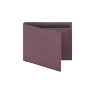 UNITED COLORS OF BENETTON Valen Leather Global Coin Wallet for Men – Wine, 4 Card Slots
