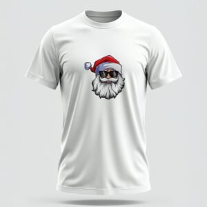 MerchX Christmas Vibes Unisex T-Shirt | Festive Holiday Graphic Tee|White|Extra Large