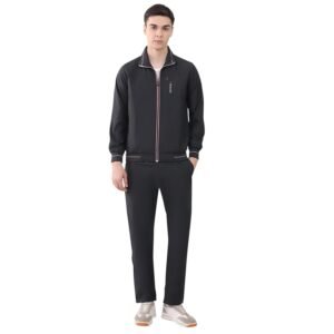 Monte Carlo Men’s Regular Fit Round Neck Full Sleeve Printed Winter Tracksuit | Trendy Printed Pattern | Cozy Warm Fabric | Stylish Winter Sportswear for Men (Pack Of 1)