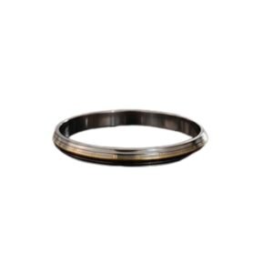Stainless Steel Kada for Men – Triple Line Design | Scratch-Resistant, Punjabi Kada for Mens