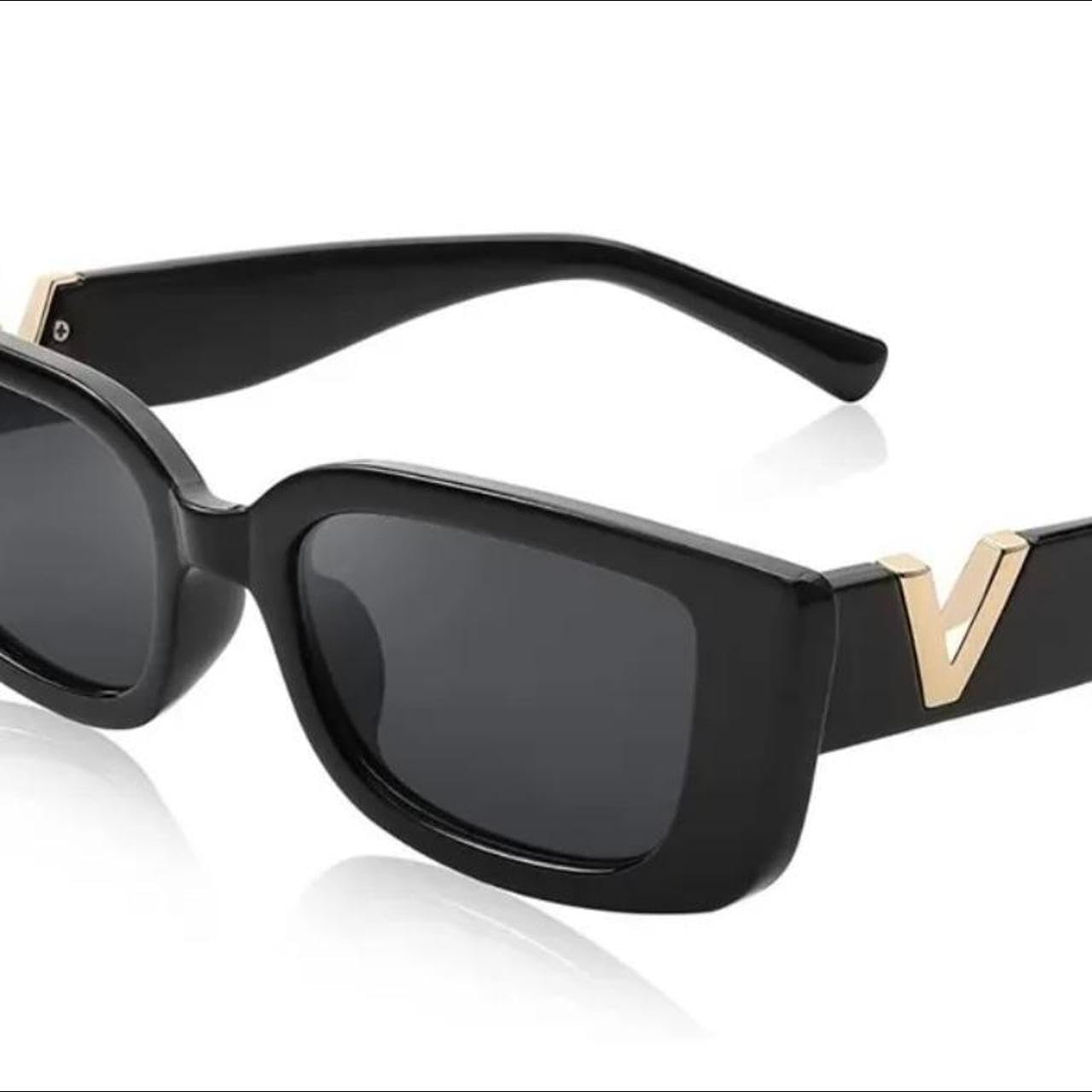 IFLASH Rectangle Sunglasses for Women 90s Retro Trendy Y2K Classical Vintage Square Shades - Image 4