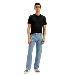 Levi’s Men’s Mid Indigo Straight Fit Mid Rise Jeans