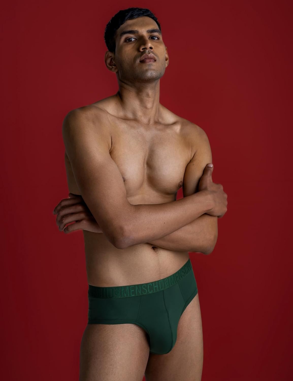 DAMENSCH Men's Polyamide Regular Solid Briefs - Image 2