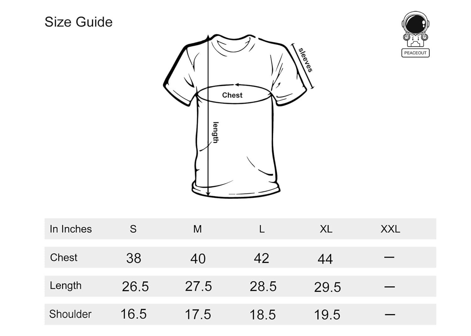 PeaceOut Men's 100% Cotton T-Shirt Combo Pack (Black & White) | Soft, Breathable, Regular Fit | Round Neck, Half Sleeves | Ideal for Daily & Summer Wear - Image 8