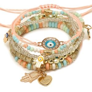 YouBella Jewellery for Women Evil Eye Bracelet for Girls and Women