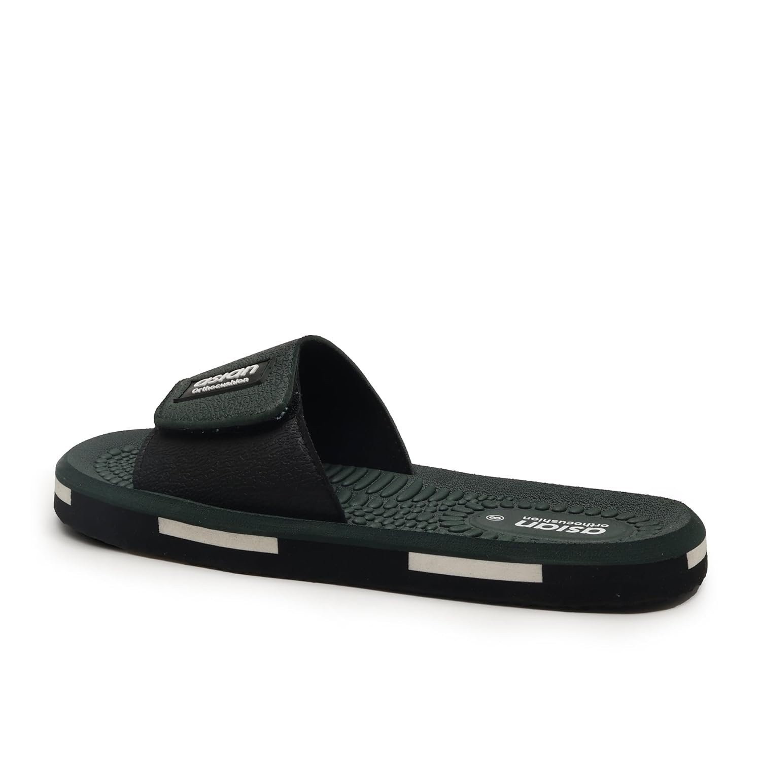 ASIAN Men’s AFG-707 EVA Ortho Slippers | Orthocushion Pain Relief Slides with Soft Strap | Lightweight Slides for Daily Use - Image 6