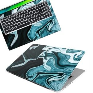 Blue Marble Full Body Vinyl Laptop Skin/Sticker/Cover Upto 15.6 Inches Laptops Laminated-Removable-HD Quality Compatible for Hp-Dell-Sony-Lenovo-Asus etc.(15x10 Inches)