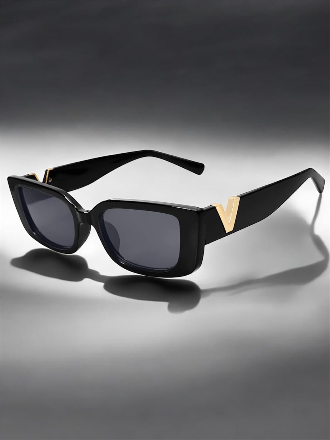 IFLASH Rectangle Sunglasses for Women 90s Retro Trendy Y2K Classical Vintage Square Shades - Image 6