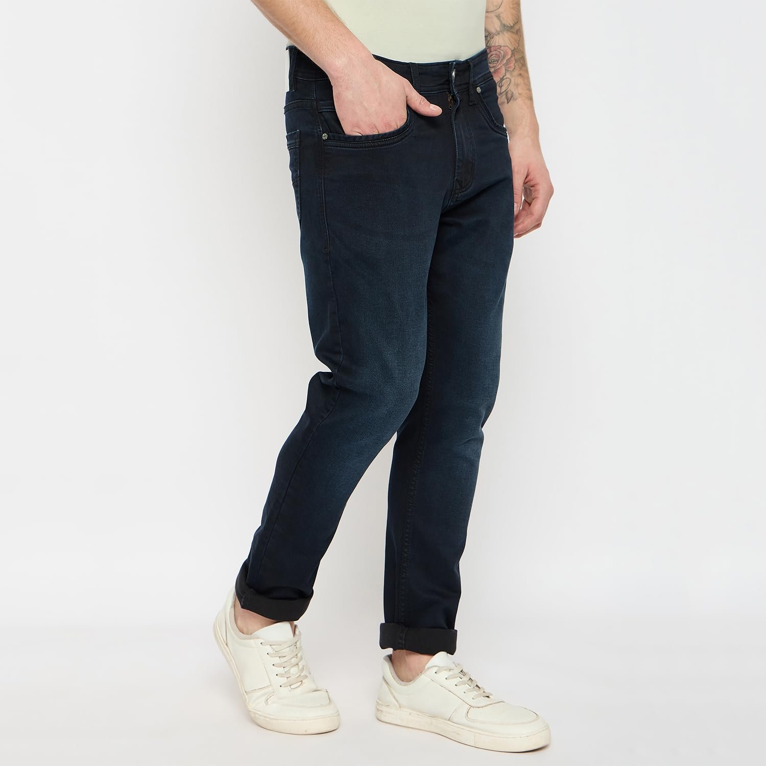 Duke Men's Slim Jeans - Image 5