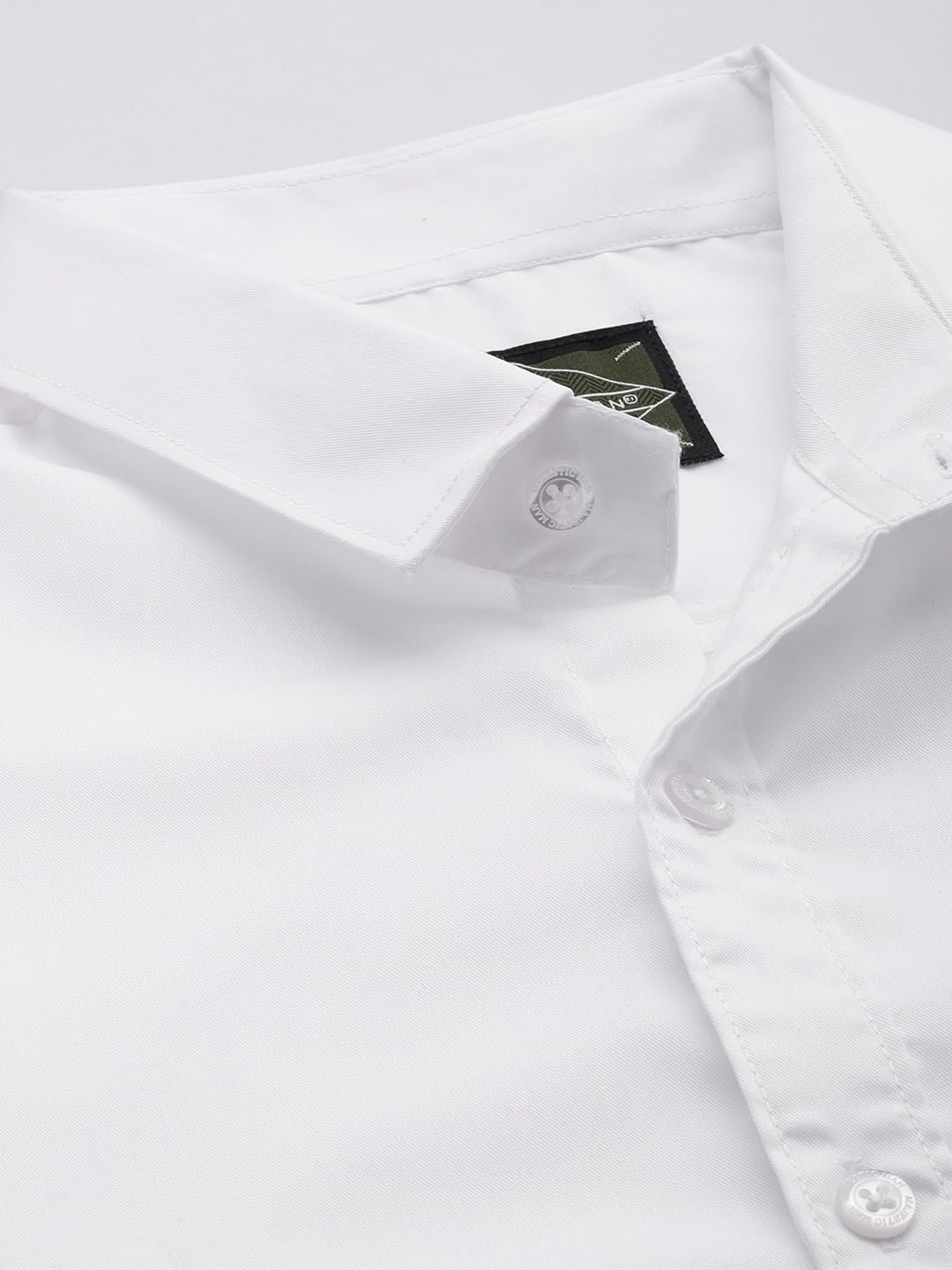 Majestic Man Men's Cotton Slim Fit Solid Casual Shirt - Image 6