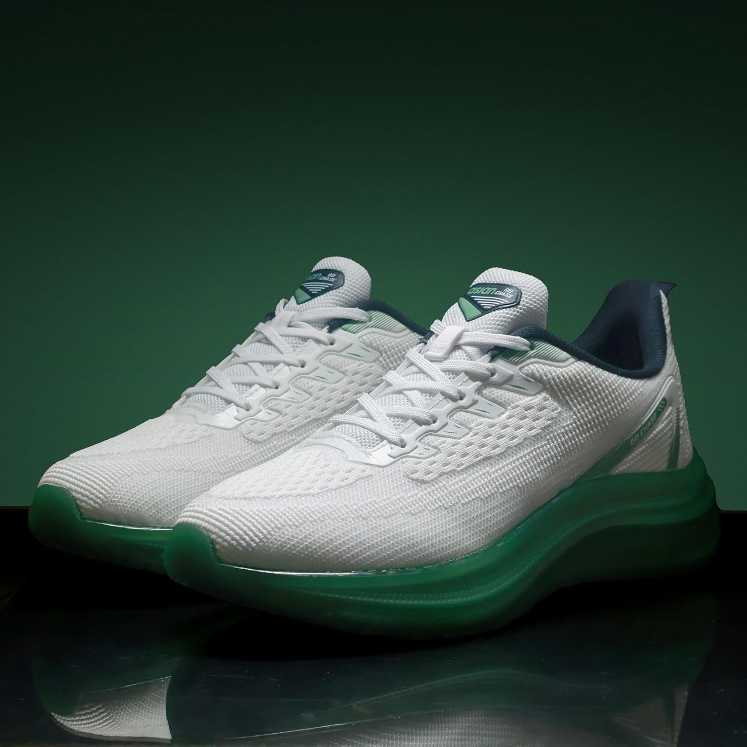 ASIAN Powerplay-30 Men’s Running Shoes | Lightweight Knit Upper, TPU Frame for Lateral & Arch Support, Memory Foam Bounce Insole | Ideal for Gym, Travel, Running & Walking - Image 3