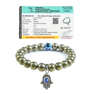 Crocon Bracelet for Women & Men – Certified Stone, Attracts Wealth, Love & Luck