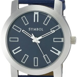 Amazon Brand – Symbol Analog Men’s Watch (Dial Colored Strap)
