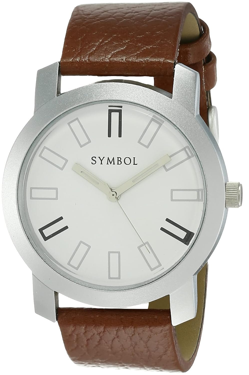 Amazon Brand - Symbol Analog Men's Watch (Dial Colored Strap)