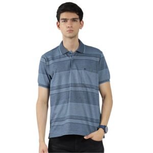 Monte Carlo Men’s Regular Fit Polo T-Shirt | Striped Pattern| Half Sleeve | Collared Neck | Casual Wear T Shirt for Men’s