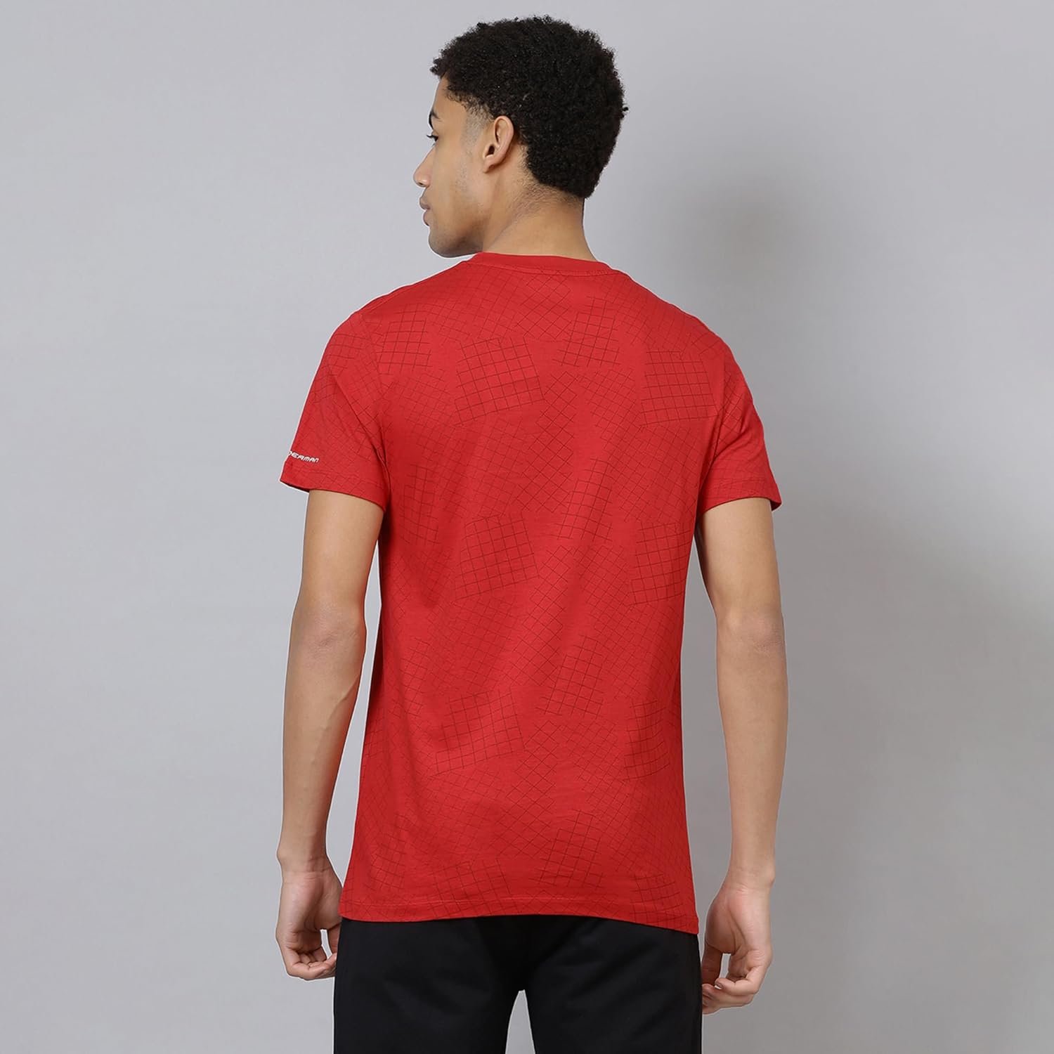 Free Authority Official Spiderman Graphic Printed Men Red Regular Fit Tshirt for Young Men - Image 2