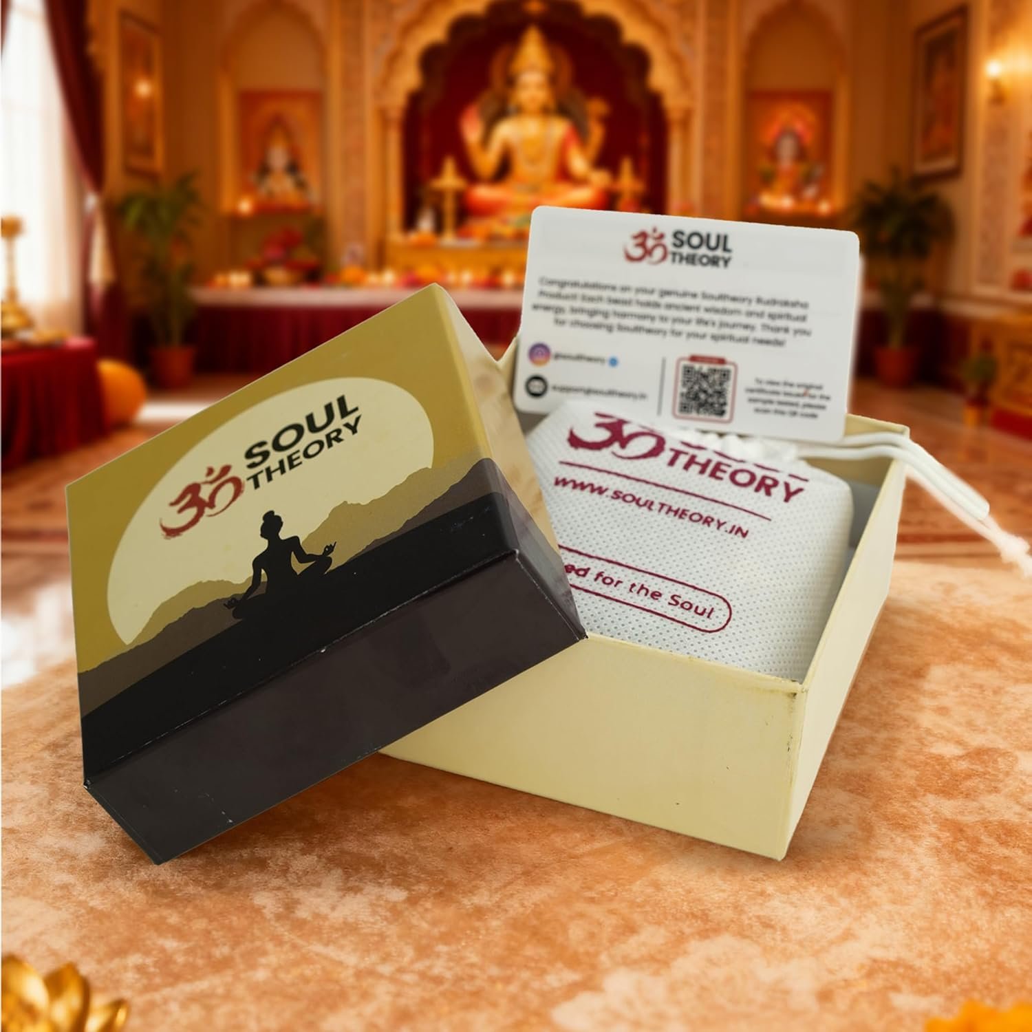 Soultheory Natural Stone Beaded Bracelet for Men & Women | 4mm Gemstone Wristband with Hematite Accent Bracelet for Balance, Harmony & Positive Energy - Image 7