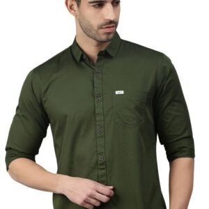 Majestic Man Men Classic Slim Fit Pure Cotton Casual Shirt