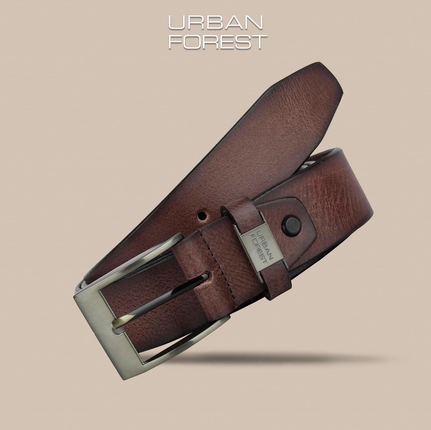 URBAN FOREST Axel Leather Belt for Men - Image 3