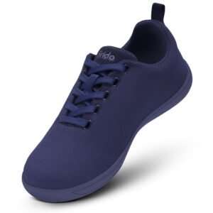 Frido Cloud Comfort Shoes for Men | Zero-Drop Design with Wide Toe Box | Lightweight Breathable Walking Shoes for Natural Movement | Available in Slip-On & Lace-Up Styles Option