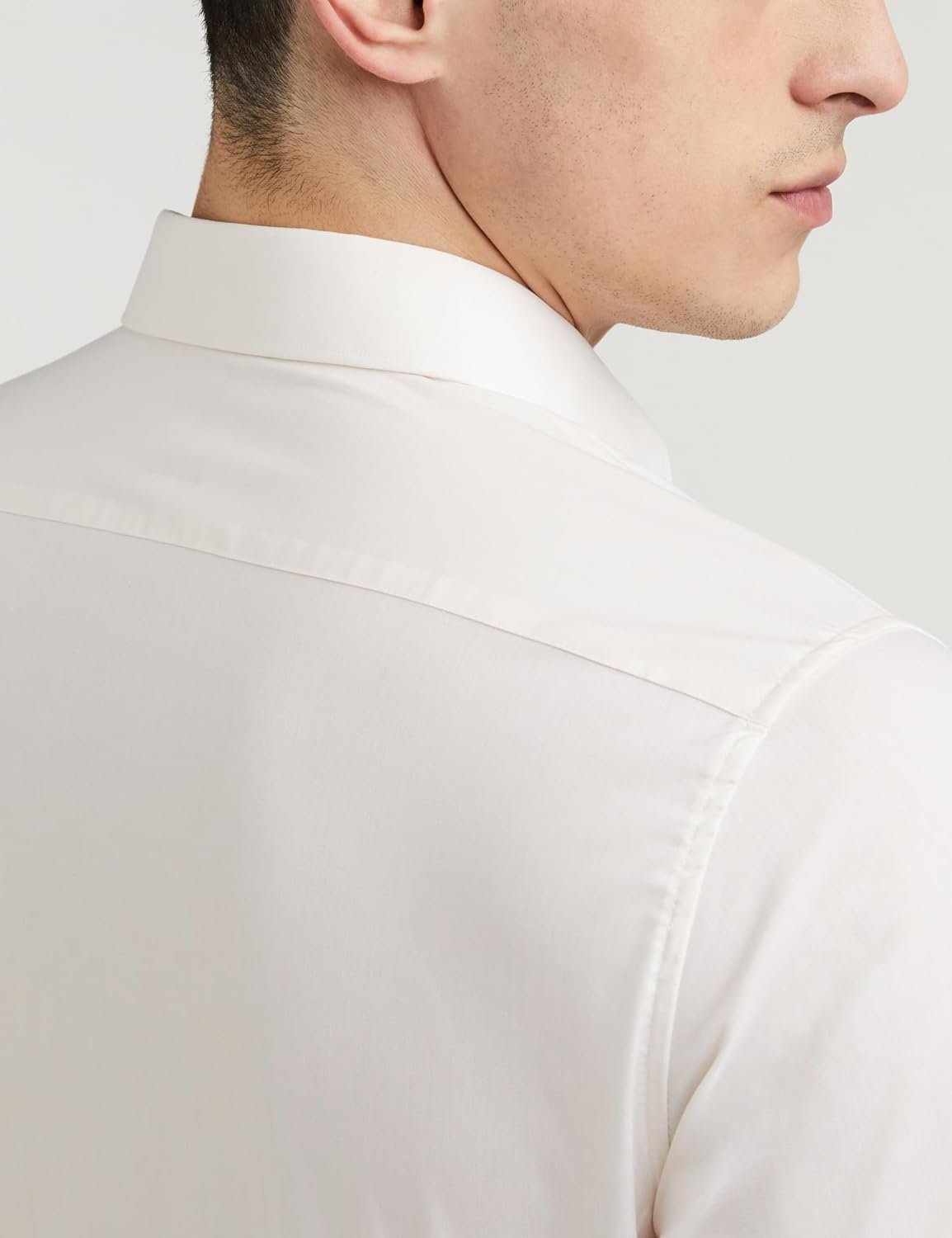 Van Heusen Solid Formal Shirt for Men| Premium Cotton| Full Sleeves| Slim Fit |Breathable Fabric - Image 6