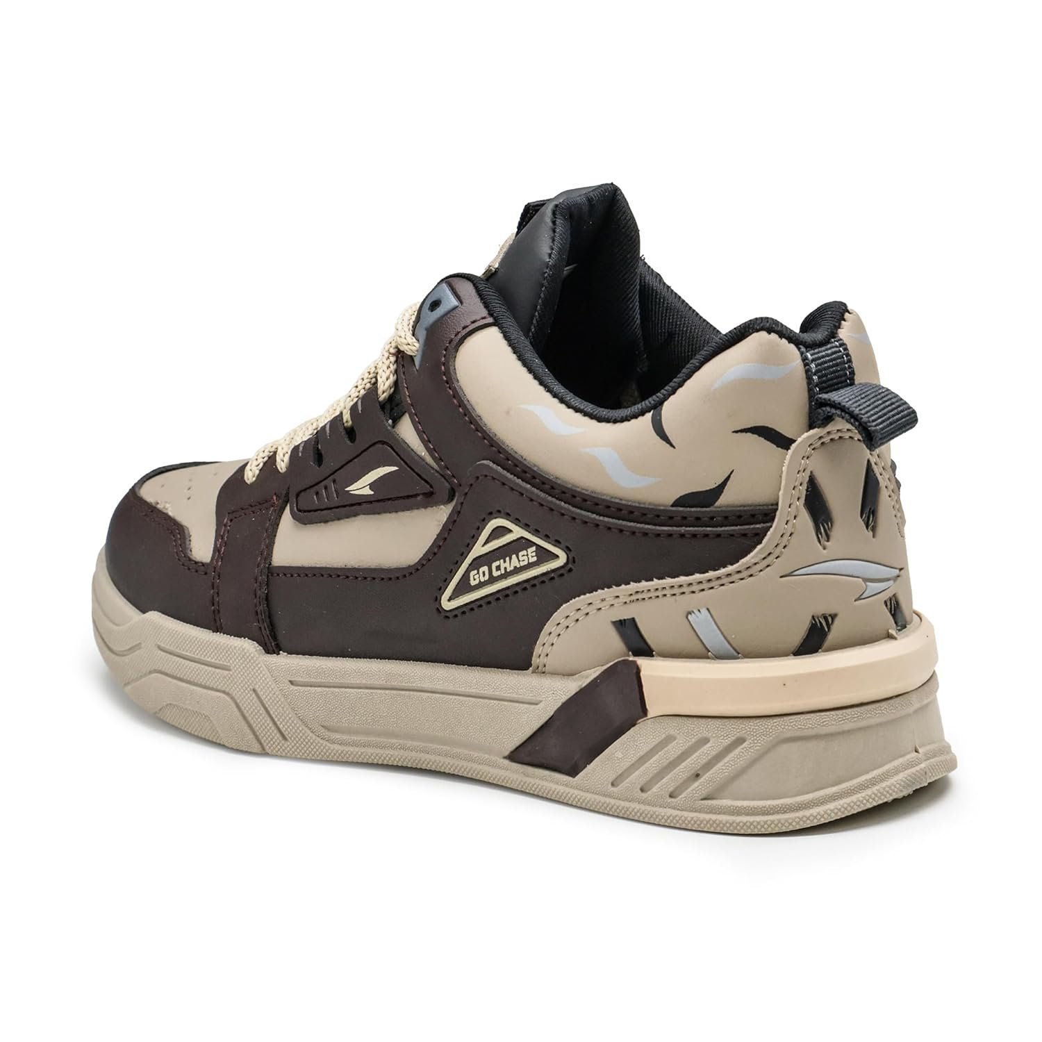 ASIAN Men CHICAGO-11 Stylish Casual Mid Top Sneakers and Trendy Shoes with Laces for Men & Boys | Perfect for Wearing to Outings, and Comfortable All-Day Use, Stylish and Durable - Image 7