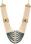 Pearl Necklace Jewellery for Groom Seven Line Dulha Moti Mala Haar for Men.