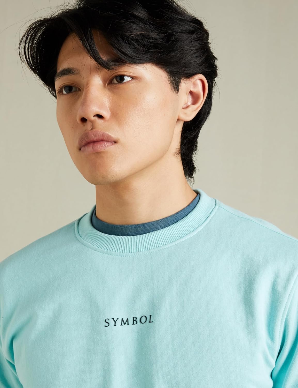 Amazon Brand - Symbol Men Cotton Rich Light Weight Crew Neck Sweatshirt (Regular Fit) (Available in Plus Sizes) - Image 4