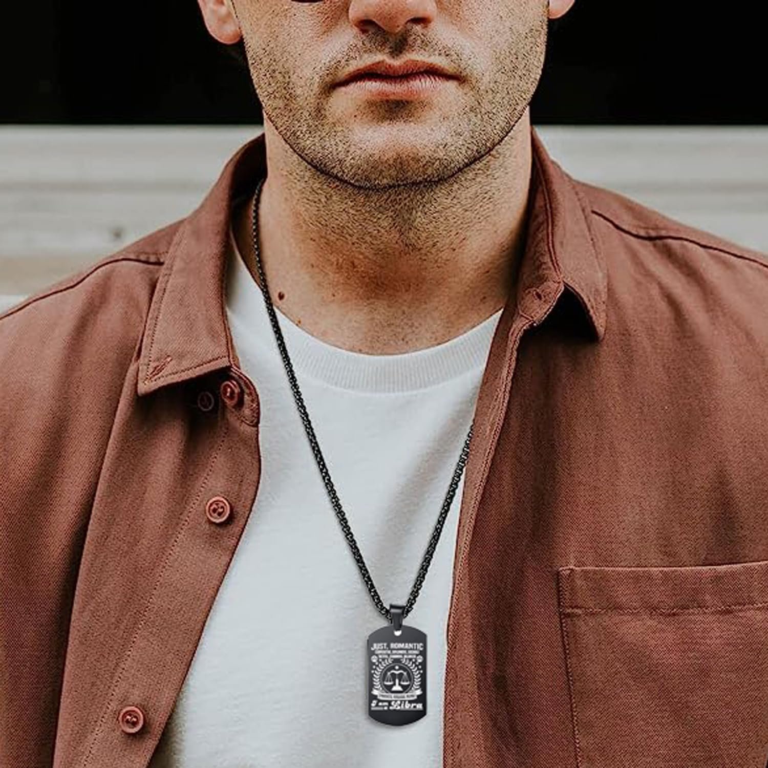 Young & Forever Gift Men's Stainless Steel Cross Pendant Lord's Prayer Gold Silver Black Stainless Steel Necklace Bible Verse for Men or Women - Image 3