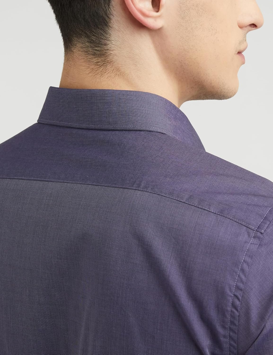 Van Heusen Solid Formal Shirt for Men| Premium Cotton| Full Sleeves| Slim Fit |Breathable Fabric - Image 6