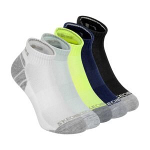 SKECHERS SOCKS – PACK OF 5 MENS HALF TERRY LOW CUT
